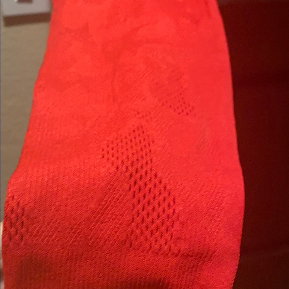 Fabletics Compression Red Leggings Size Small - image 3